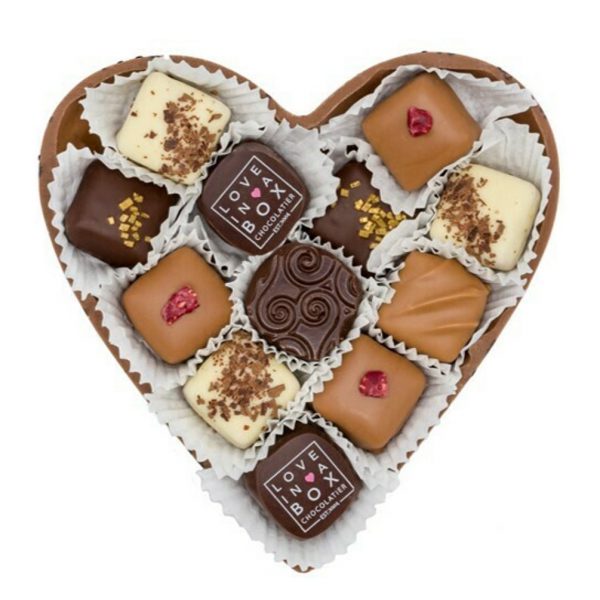 Love By Liab Giftbox Pearl Praline Chocolade Pralines Bonbons 12 Stuks Love In A Box