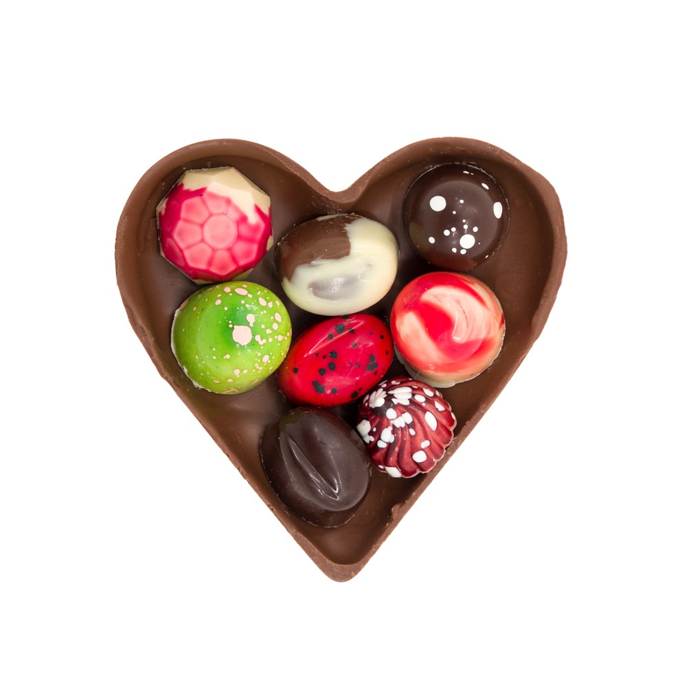 cascade Beschuldigingen caravan Chocolade Hart Gevuld met Luxe Bonbons – 175g – Love in a box