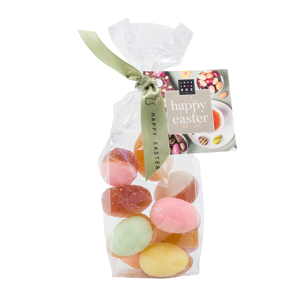 Paaschocolade Pâte de Fruits Fondant duo paaseitjes mix - 125g