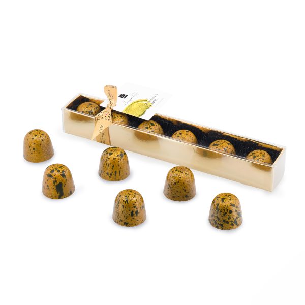 Pistache & Knafeh Chocolade Bonbons Melk "Dubai bonbons" - 7 st.