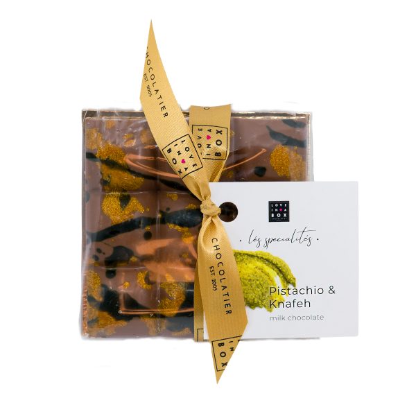 Pistache Knafeh Reep & Bonbons