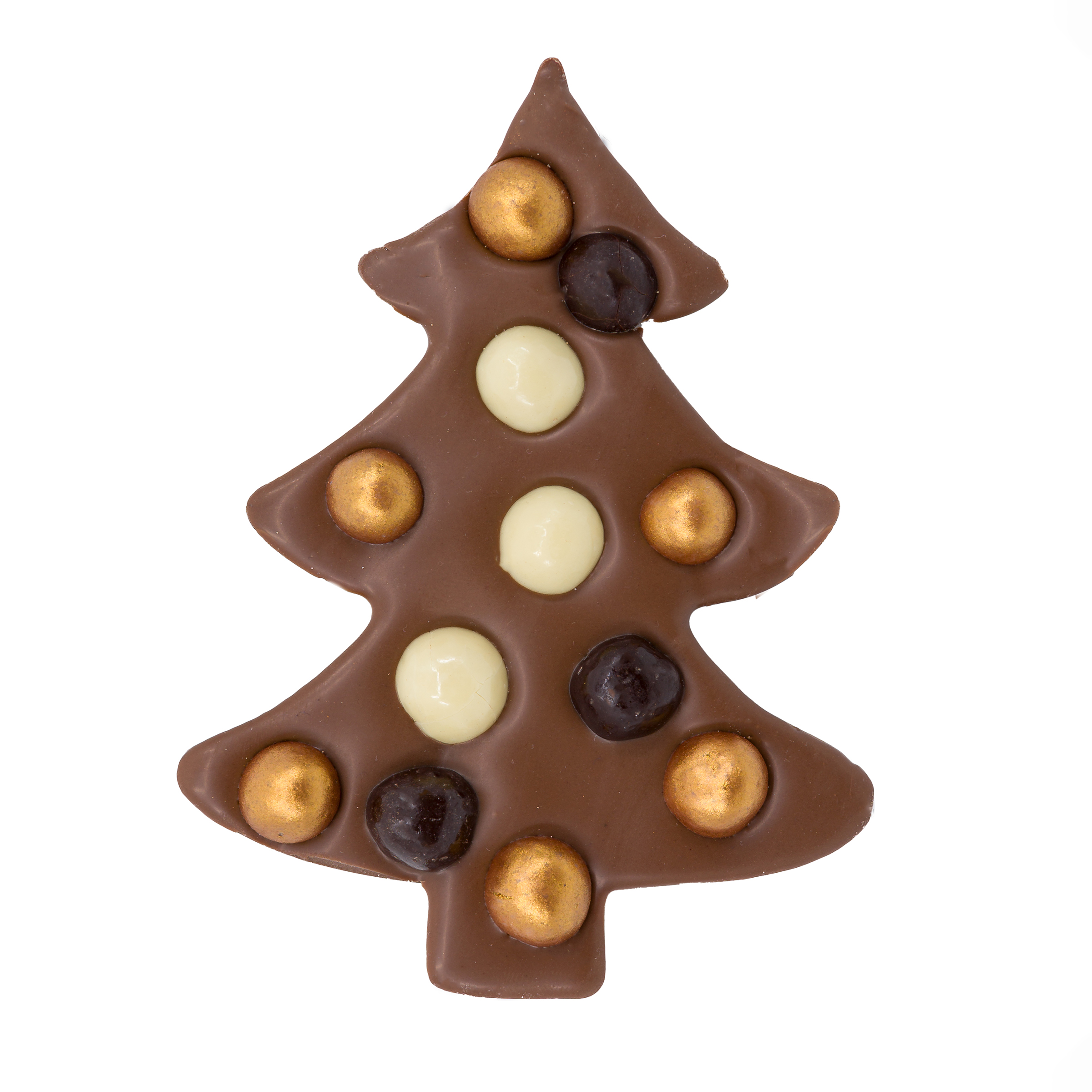 Kerstchocolade Luxe Chocolade Kerstboom Melk - 100g