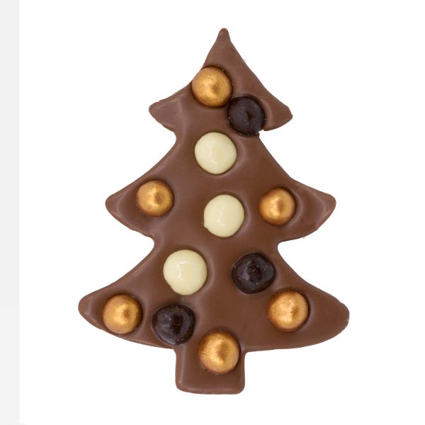 Kerstchocolade Luxe Chocolade Kerstboom Melk - 100g