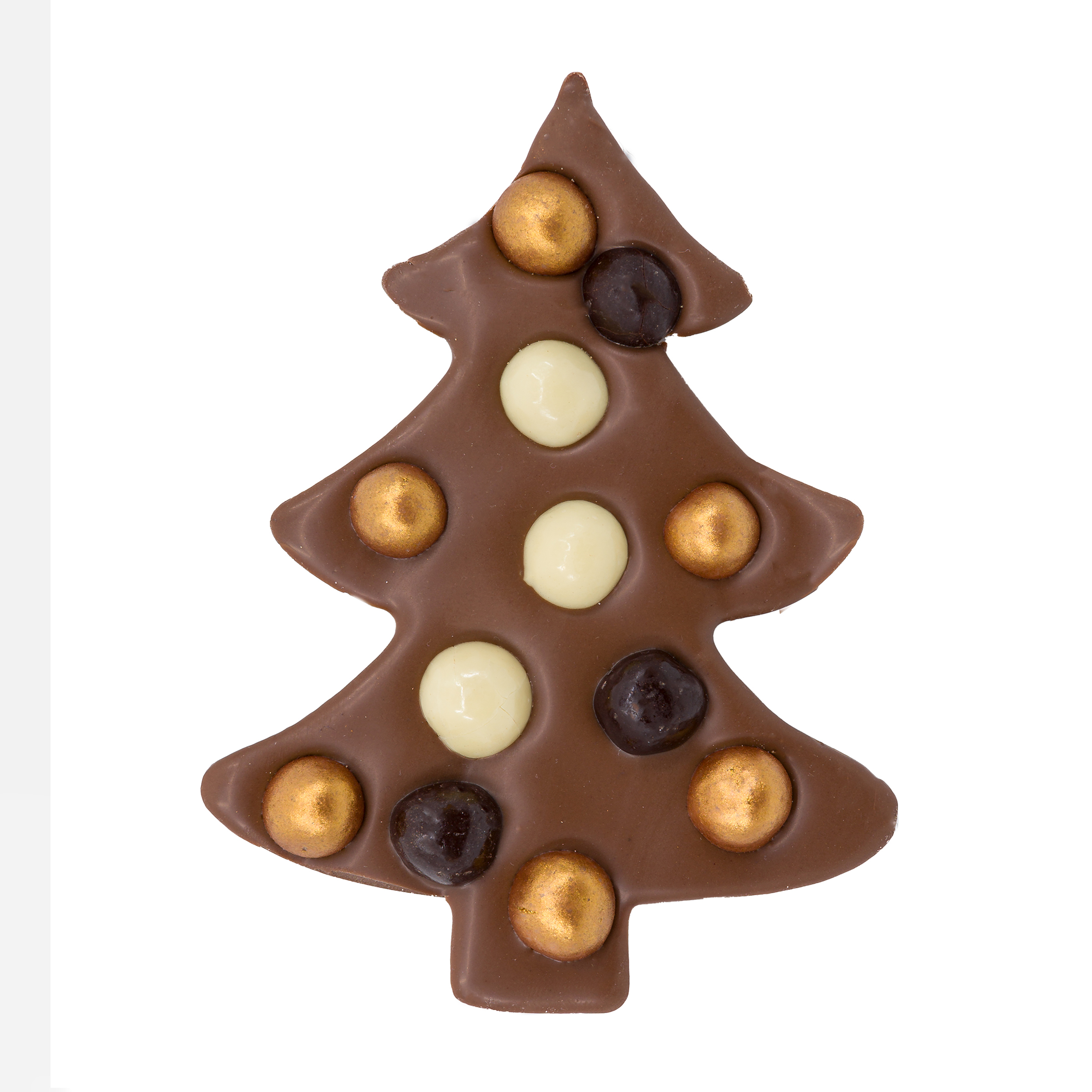 Kerstchocolade Luxe Chocolade Kerstboom Melk - 100g