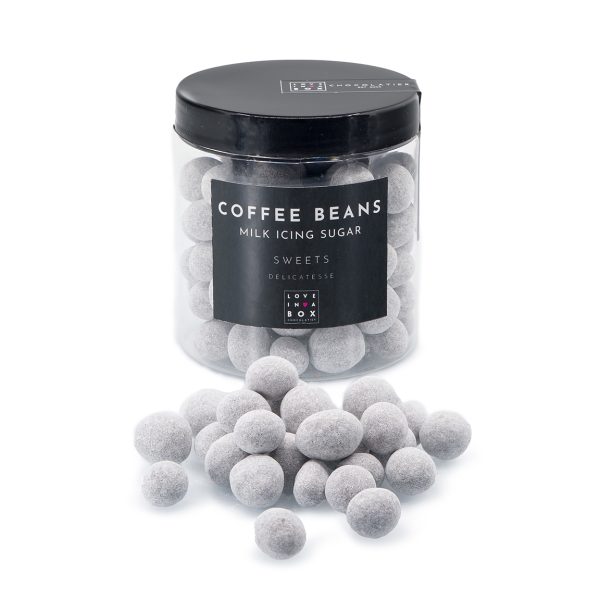 Chocolade Koffiebonen Melk Icing Sugar - 150g