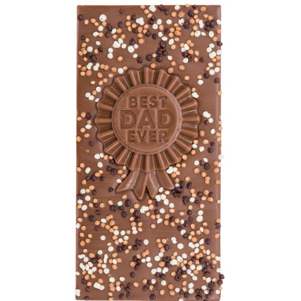 Vaderdag Luxe Chocoladereep Melk - Best Dad