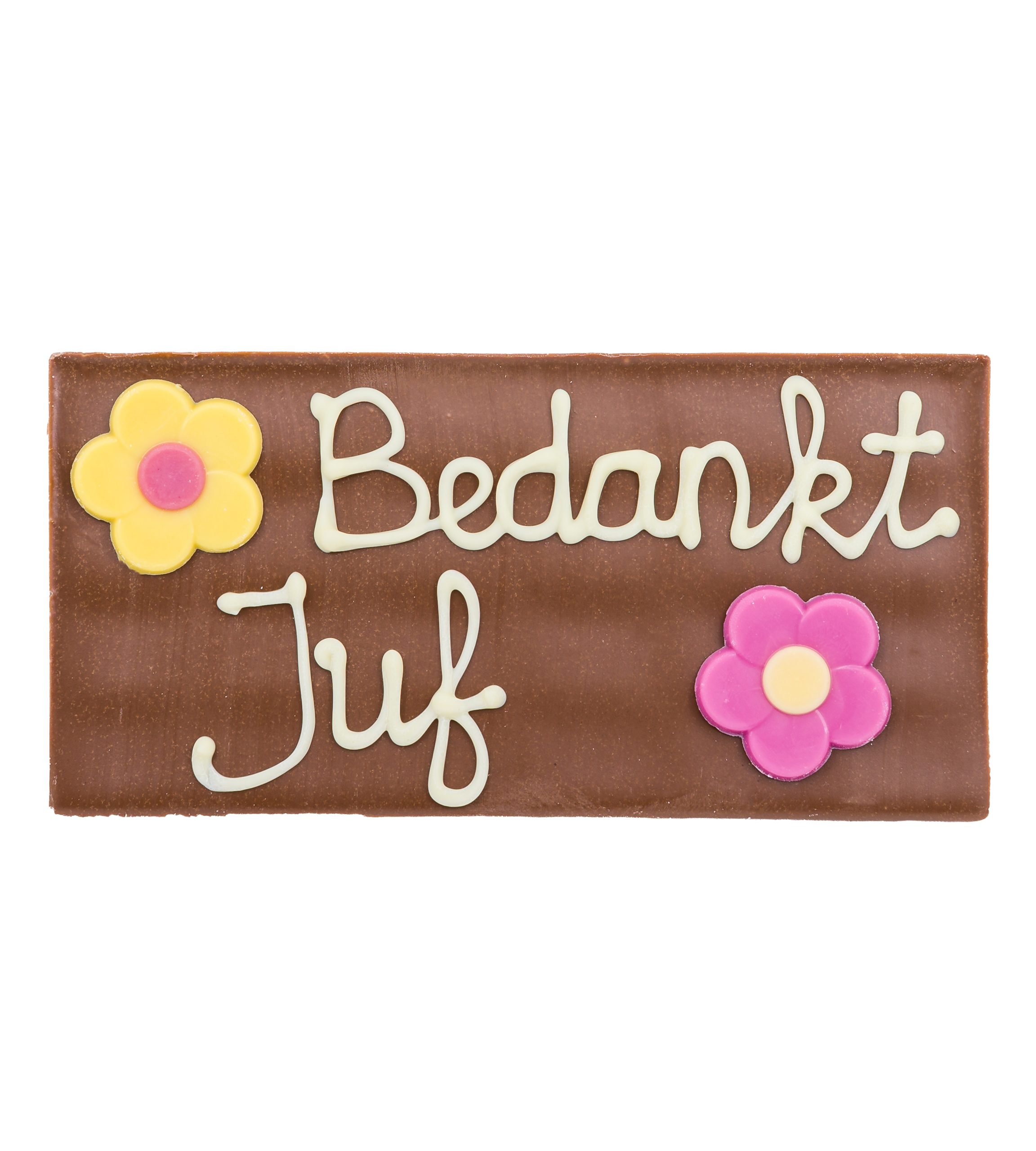 Luxe Chocolade Reep Bedankt Juf Melk - 100g