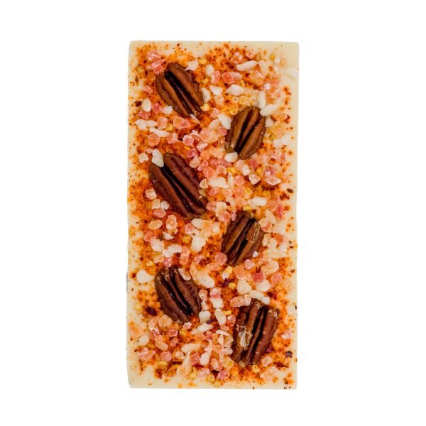 Luxe Zomer Chocoladereep Ananas, Papaya, Pecan & Chili Wit - 100g