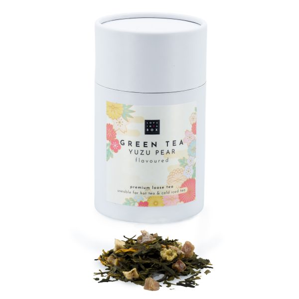 Premium Losse Groene Thee Yuzu & Peer Zomereditie